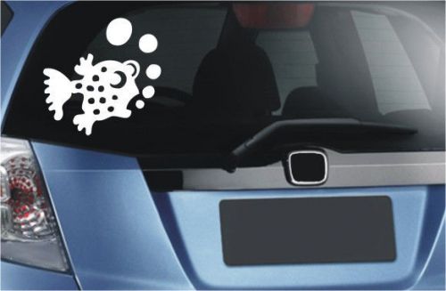 Funny Water Fish Figure Funny Car Vinyl Sticker Decal - 227