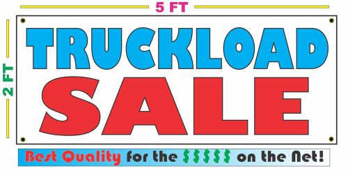 Full Color TRUCKLOAD SALE Banner Sign NEW LARGER SIZE Best Price for The $$$$