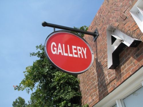 Large Double Sided Gallery/Shop/Retail/Store/Commercial Stop Sign Amazing!