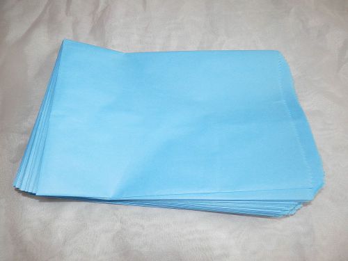 100 6x9 Sky Blue Paper Merchandise Bags, Party Favor Bags, Parties, Wedding Bags