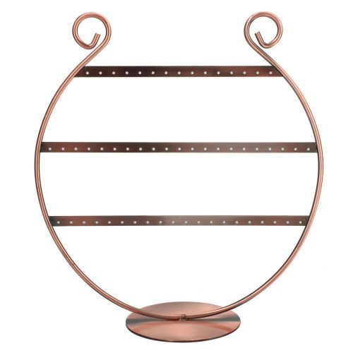New Fashion Delicate Earrings Jewelry Display Stand Rack Holder Bronze T-001