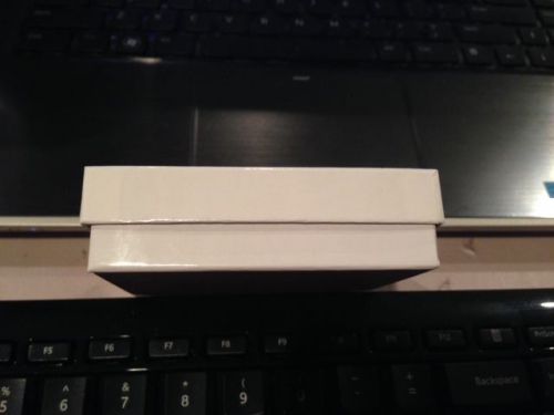 Bracelet white gloss box 3 1/2 x 3 1/2 with polyester fiber insert 49 boxes for sale
