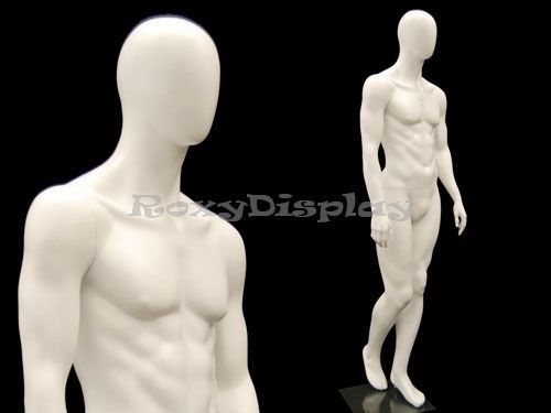 Fiberglass male egg head mannequin dress form display #mc-mik07weg for sale