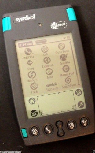 Palm Pilot Symbol SPT1500-ZRG20200E HANDHELD LASER BARCODE SCANNER - TESTED NICE