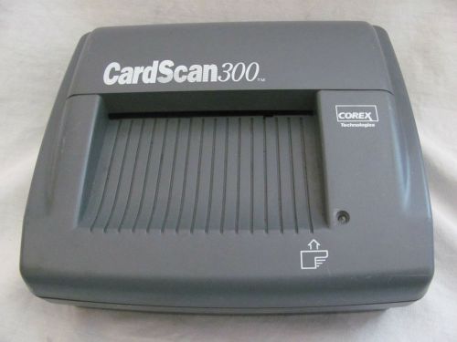 COREX TECHNOLOGIES CARD SCAN 300 CARD SCANNER MODEL BCR030P