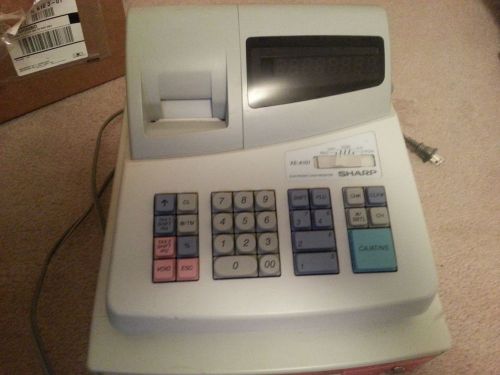 Cash register SHARP with drawer and key