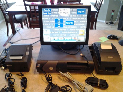 POS System/Point of Sale Equipment for Restaurant/Retail-Bundled-(4) Four pc.