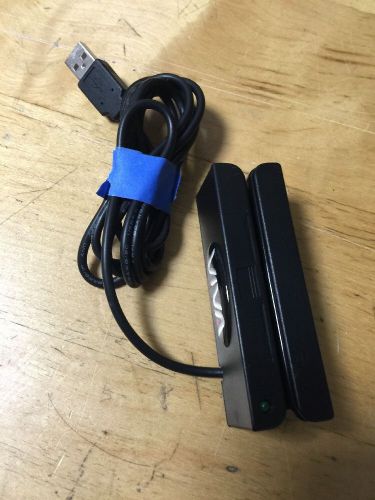 USB Mini Portable Magnetic Stripe MSR 3TK 3 Track Swipe Credit Card Reader