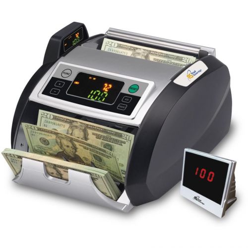 RBC-2100 Royal Sovereign US Cash Bill Counter with External Display System NEW