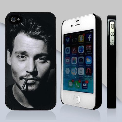 Case - Johnny Depp Smoking Actor Musisian Producer - iPhone and Samsung