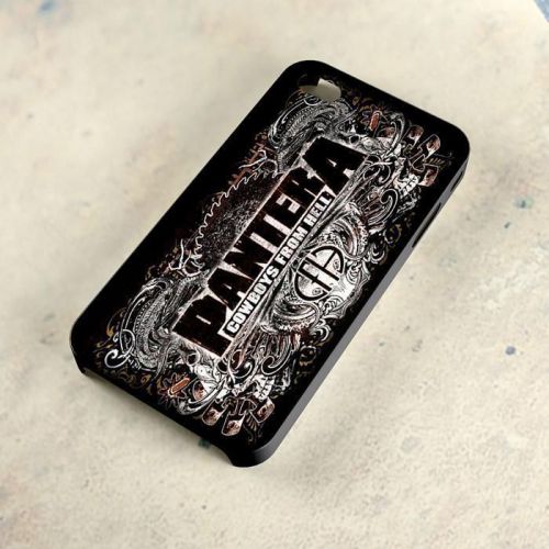 Pantera Logo Cover Album A90 iPhone 4/5/6 Samsung Galaxy Case