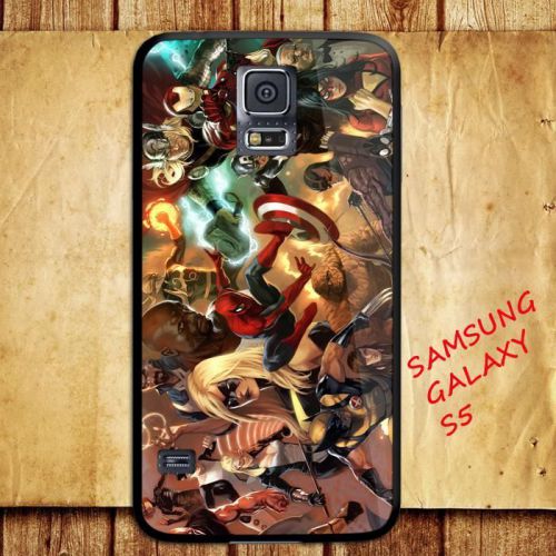iPhone and Samsung Galaxy - Marvel Comic All Heroes Avengers Hot - Case