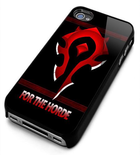 World of Warcraft for The Horde Logo iPhone 5c 5s 5 4 4s 6 6plus case