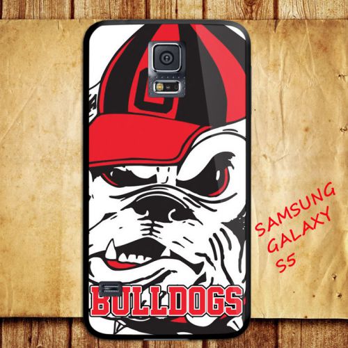 iPhone and Samsung Galaxy - Georgia Bulldogs Rugby Team Logo NFL Mascot - Case