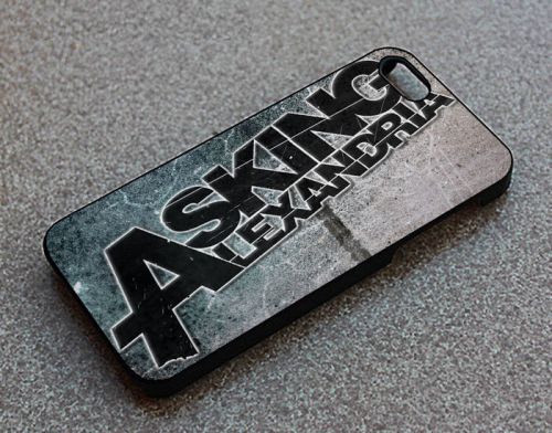 Asking Alexandria Band Logo For iPhone 4 5 5C 6 S4 Apple Case Cover
