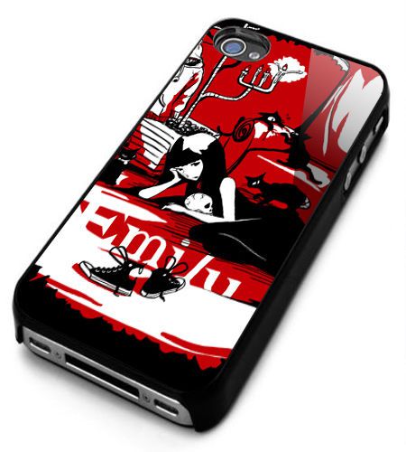 Emily The Strange Logo iPhone 5c 5s 5 4 4s 6 6plus case
