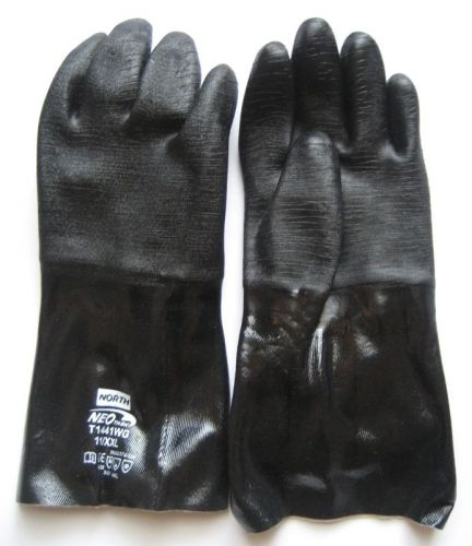 North Neo Task 100% Neoprene Gloves T1441WG / Sz. 11 (XXL)/NEW