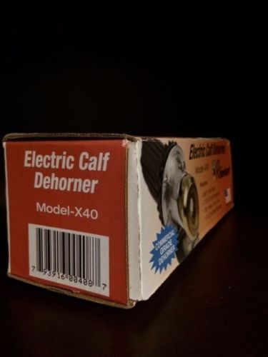 Electric Calf Dehorner Model X40 Commercial Grade Rhinehart New