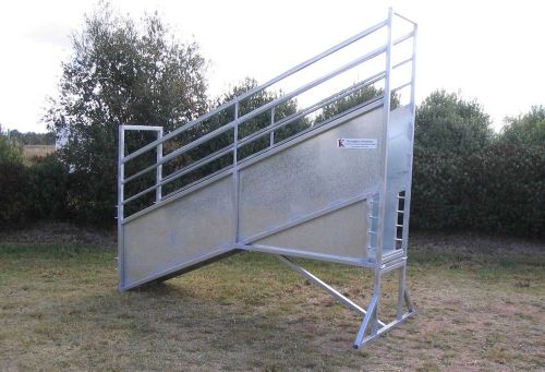 Sheep &amp; goat yard equipment plans, loading ramps, draft race, panels &amp; gates for sale
