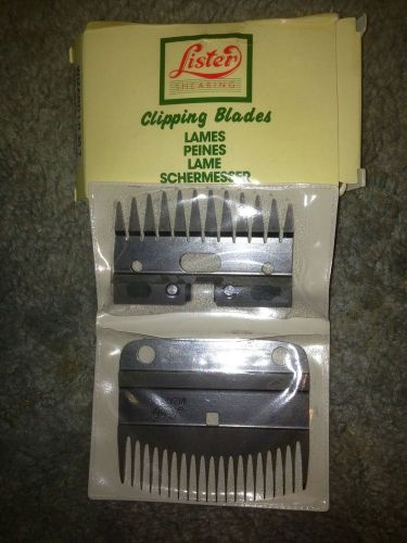 Wahl lister clipper blade set wizard s shear sheep goats llama alpaca for sale