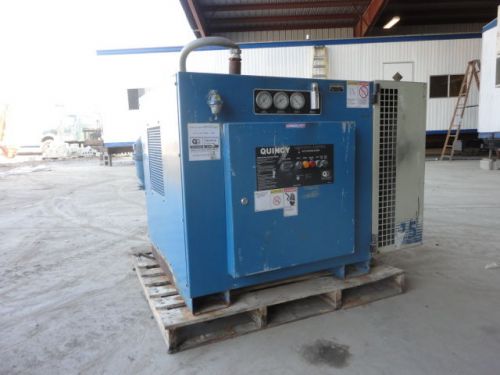 Quincy 15hp.screw air compressor #86848 for sale