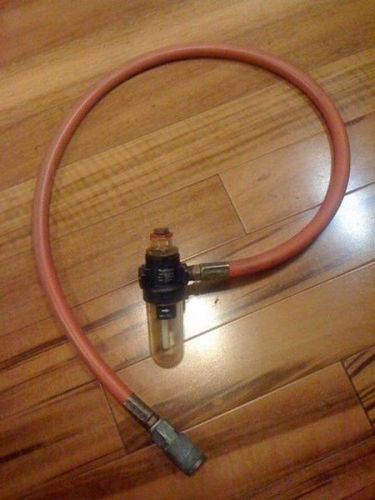 NORGREN 150 PSIG 125F MINIATURE MICRO FOG LUBRICATOR GAUGE L07-200-MPQA w/ Hose