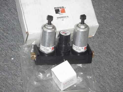 Ross 5d02b0416 frl filter regulator lubricator 1/4&#034; new for sale