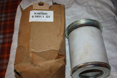 KAESER 6.1931.1 G1 COMPRESSED AIR FILTER ELEMENT New