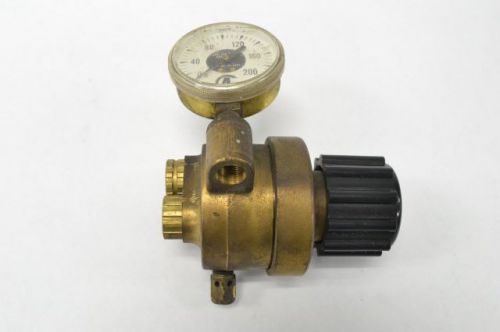 Liquid air 1/4in npt 0-200psi gas regulator b221301 for sale