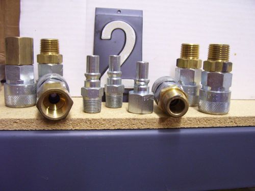 AIRHOSE 9 PIECE KIT1/2 PIPE FOSTE6-COUPLERS&amp;3CONNECTORS, 4404,4504,310-43&amp;310-42