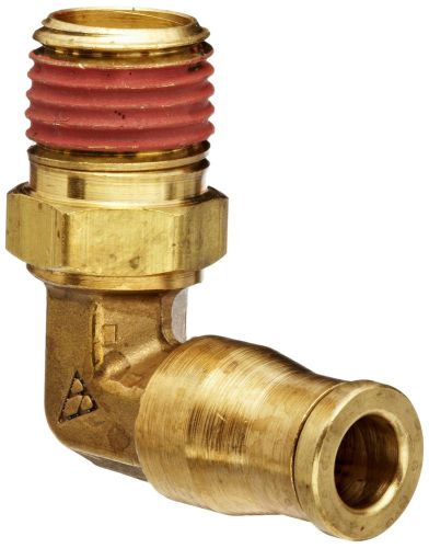 Dixon 69s8x8 forged brass push-to-connect air tube fitting, swivel elbow, 1/4&#034; for sale