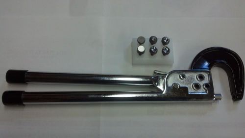 Hand rivet squeezer kit with rivet sets, hand riveter for sheet metal for sale