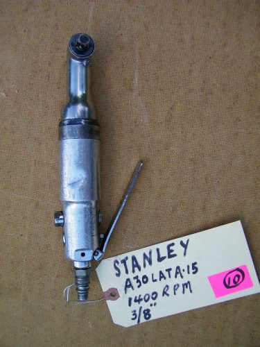 Stanley -pneumatic  nutrunner- a30lata-15,, 1400 rpm,  3/8&#034;, 1/4&#034; hex. used for sale