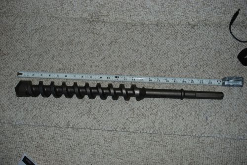 Huge Industrial commerical hammer drill concrete? drill bit 2 in made W Germany