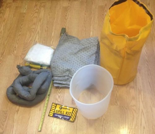 Enpac  universal liquid spill kit,  with heavy carrying bag 5 gal ? for sale