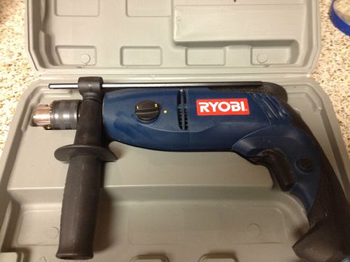 Ryobi 1/2&#039;&#039; hammer drill with drill bits
