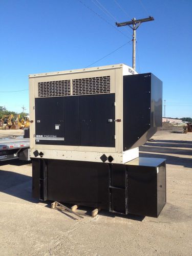 Kohler 58kw generator single phase john deere diesel engine sound proof call now for sale