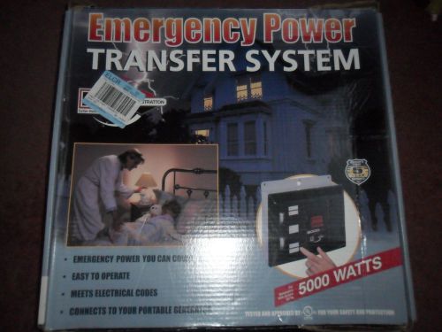 BRIGGS AND STRATTON EMERGENCY POWER TRANSFER SYSTEM FOR GENERATOR