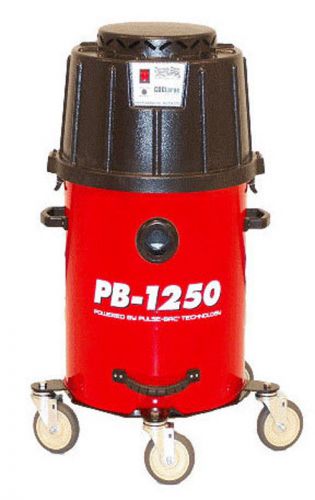 Pulse-Bac 1250 Heavy Duty Dust Collector Vac 4 Concrete Grinder No Dust