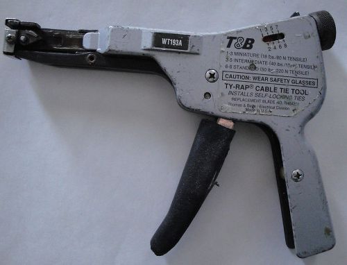 Thomas &amp; Betts WT193A Ty-Rap® Heavy Duty Hand Tool