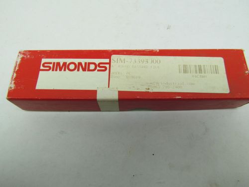 Simonds sim-73393000 4&#034; round bastard file 10pk rat tail file for sale