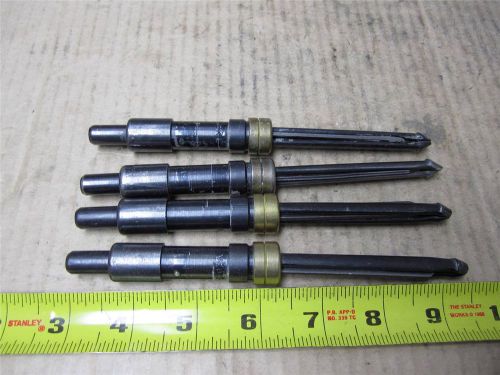 4 PC LOT WEDGELOCK 3&#034; POWER OPERATED CYLINDRICAL BODY FASTENERS