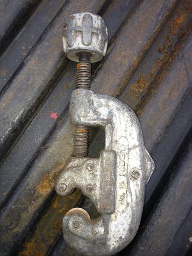Ridgid no 15 pipe cutter 3/16&#034; to 1 1/8&#034; od for sale