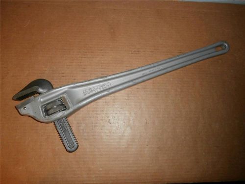 Ridgid 24&#034; aluminum off set pipe wrench for sale