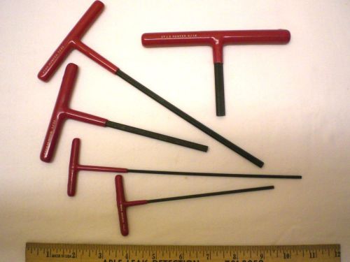 Hunter Tools...t handle allen wrenches, Set of 5