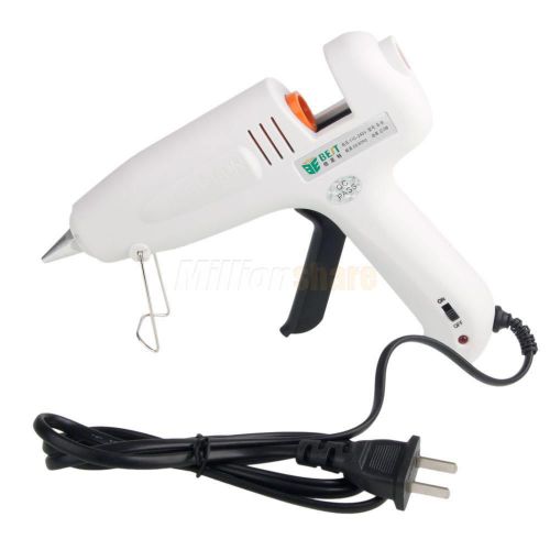 Best 80w professional hot melt glue gun with glue sticks graft repair tool white for sale