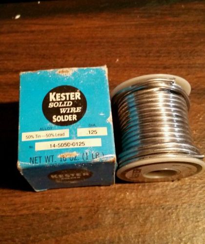 Vintage Kester Solid Wire