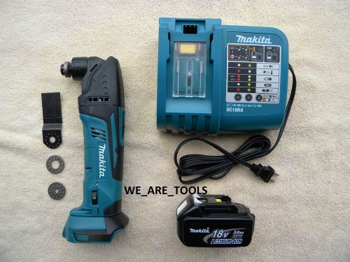 NEW MAKITA 18V LXMT02 CORDLESS MULTI TOOL,BL1830 BATTERY,CHARGER 18 VOLT LXMT02Z