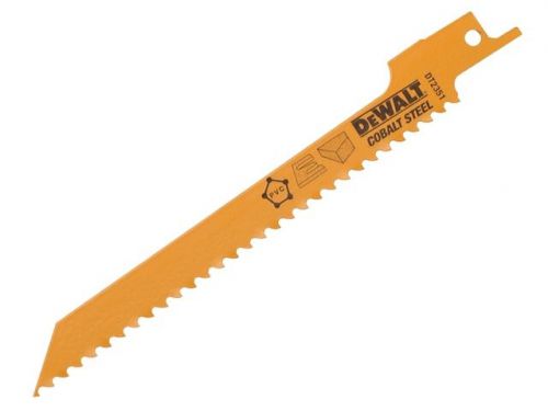 DEWALT Sabre Blade Fine Fast Cuts &amp; Curve Cutting in Wood 152mm Pack of 5