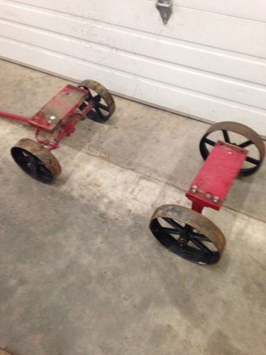 Rock island alamo antique original hit and miss gas engine truck or cart for sale